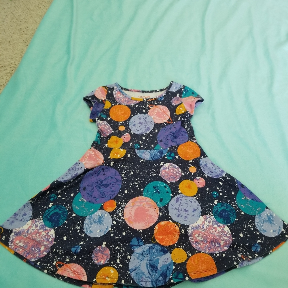 Space Themed Knit Dress